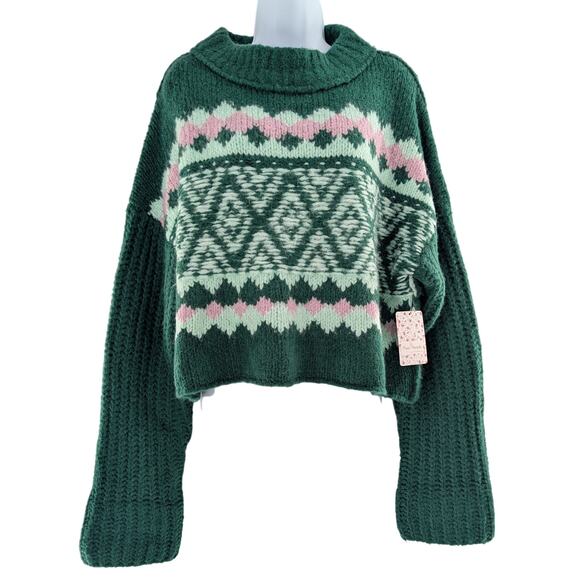 Free People Knit Alpine Pullover Sweater - Picture 14 of 15